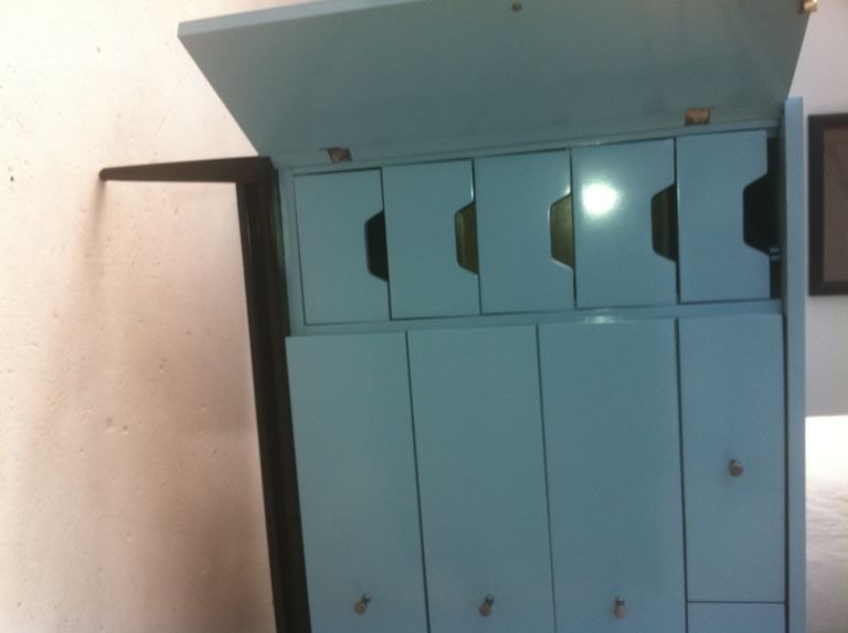20 Drawer Lacquered Commode by Paul McCobb In Excellent Condition In St. Louis, MO