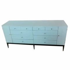 20 Drawer Lacquered Commode by Paul McCobb