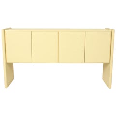 Milo Baughman for Thayer- Coggin Mid- Century Modern Ivory Lacquered Sideboard