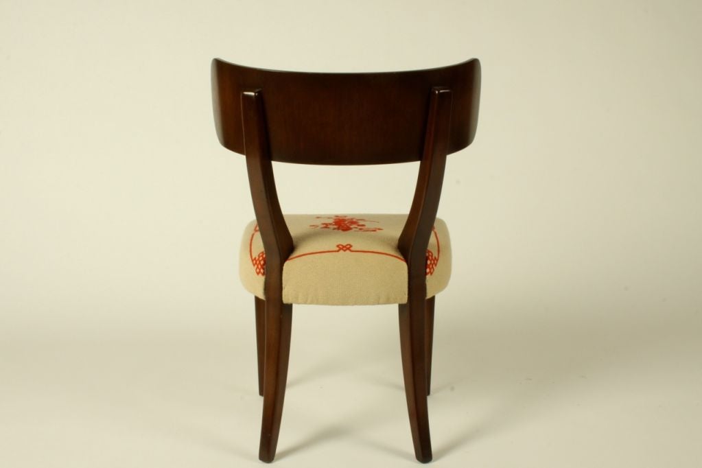 1940s Widdicomb Klismos Back Desk Chair 1