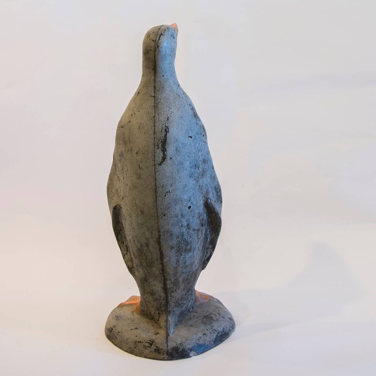 Large English Cast Concrete Penguin