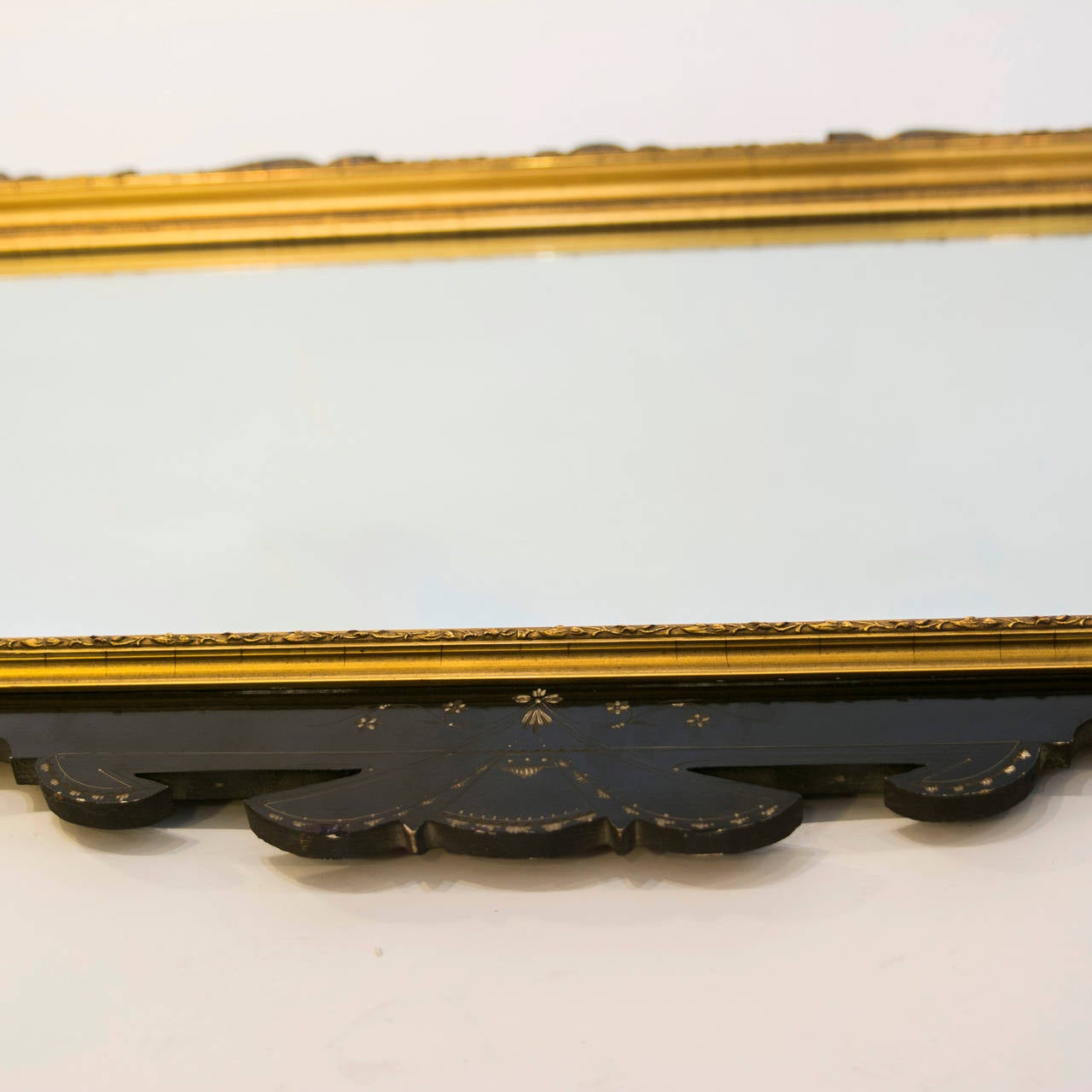 Aesthetic Movement Gilt and Ebonized Mirror, circa 1880 1