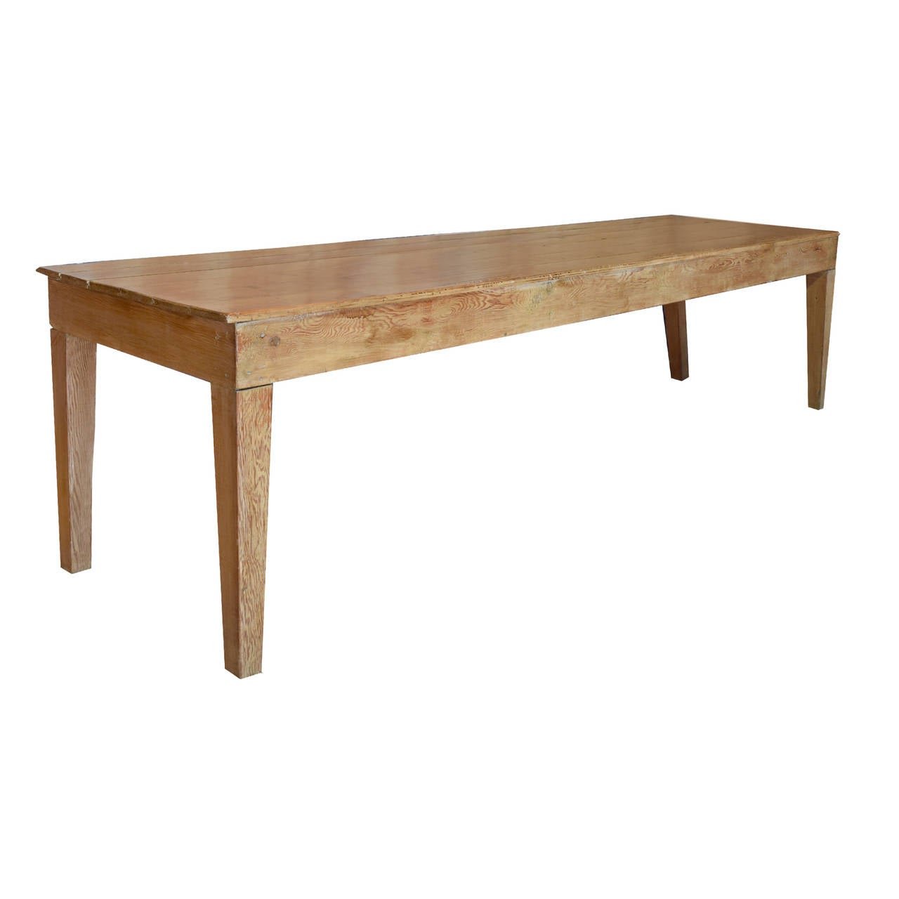 American Early 20th Century Pine Table