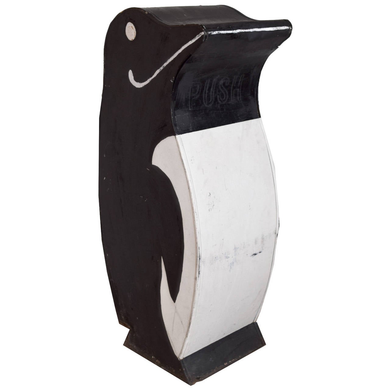 Penguin Garbage Can At 1stdibs