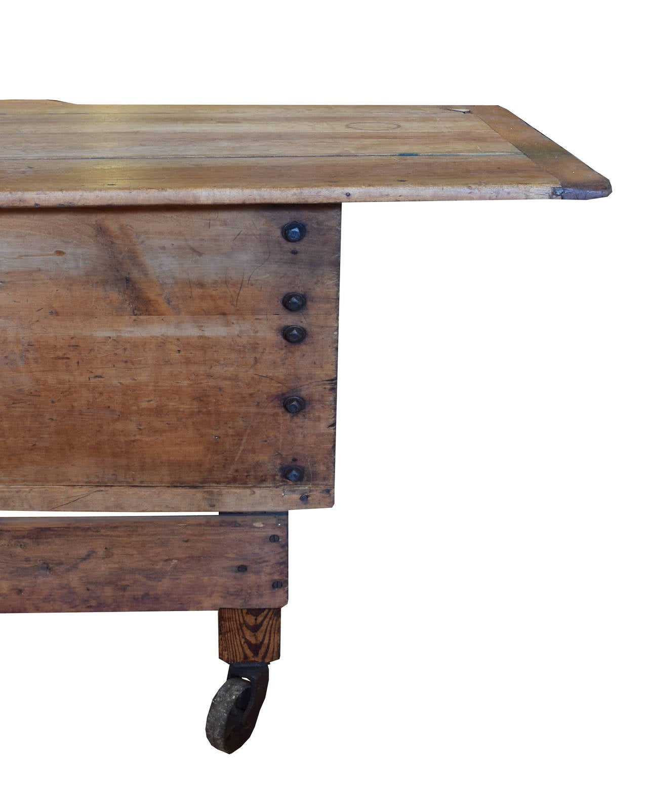Maple Early 20th Century American Dough Table