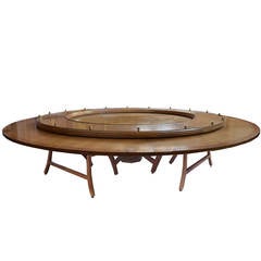 Vintage "Big Tuna's" Big Table
