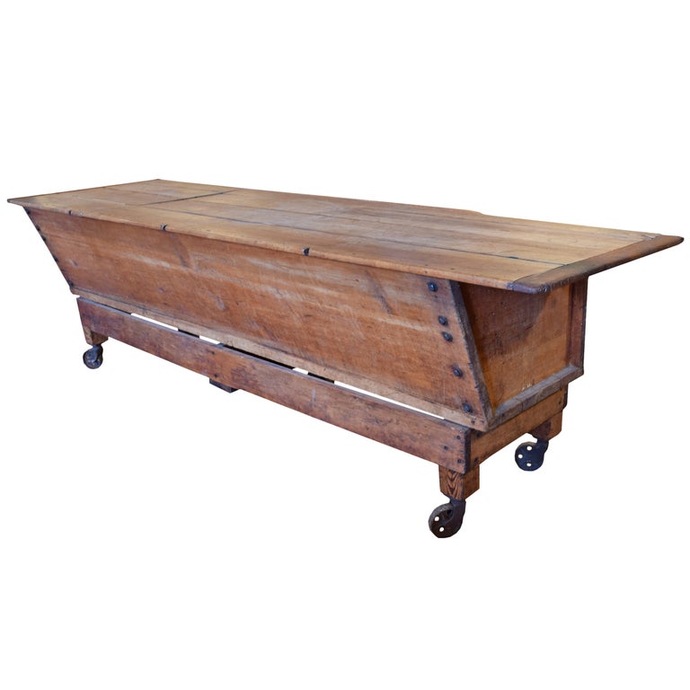 Early 20th Century American Dough Table at 1stDibs