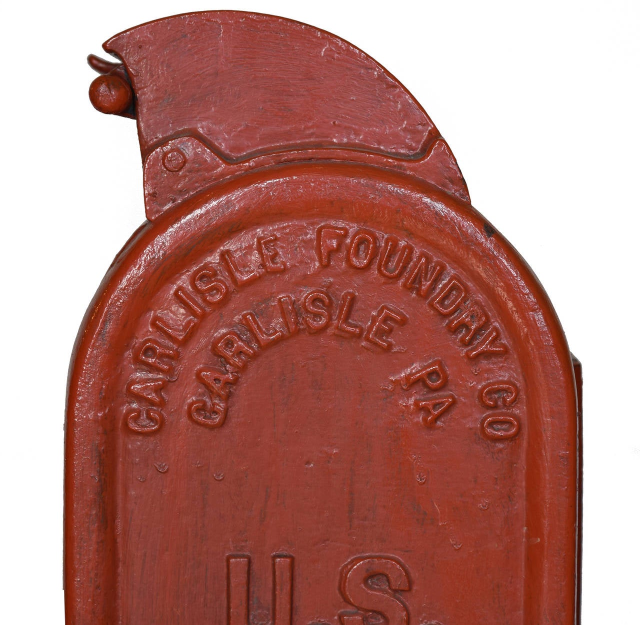 American Cast Iron Mailbox In Excellent Condition In Chicago, IL