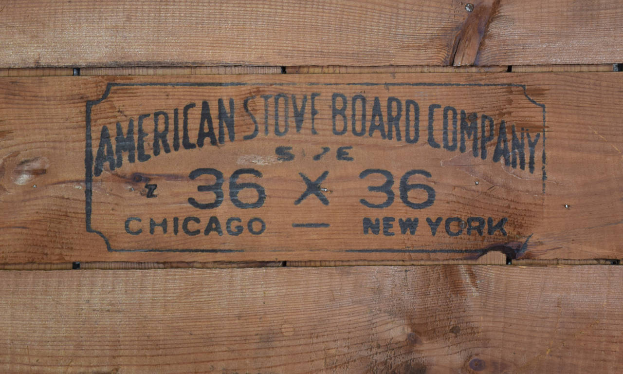 Louis Sullivan Lithographed Stove Board, 1920 at 1stDibs american