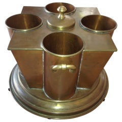Deko-Weinkühler aus Kupfer