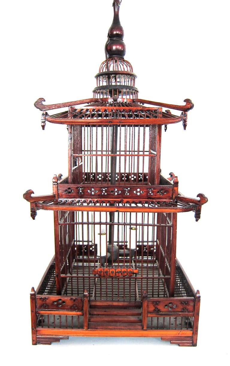 Chinese Pagoda Chandelier In Excellent Condition In Sarasota, FL