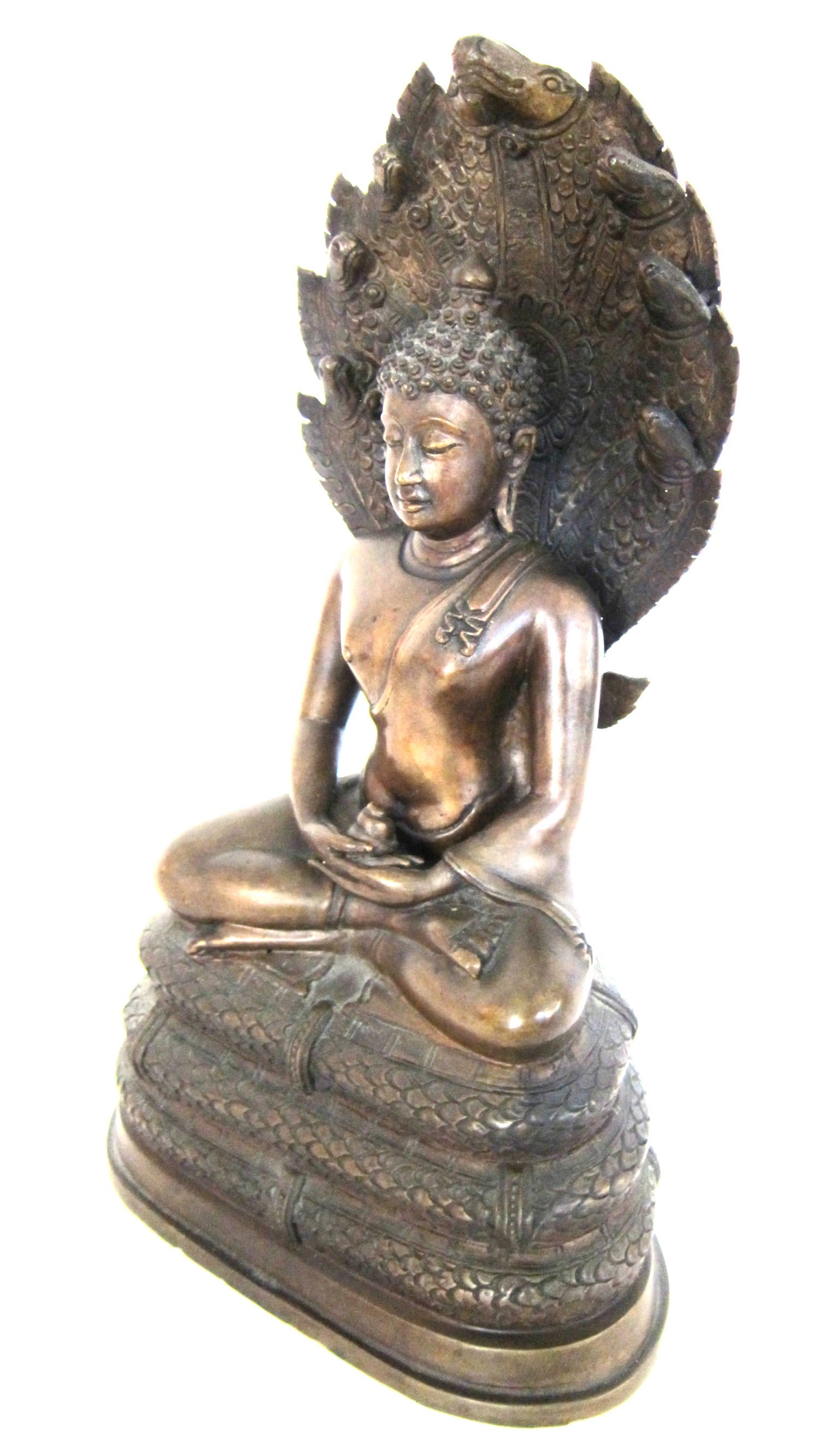 Bronze Seated Thai Buddha