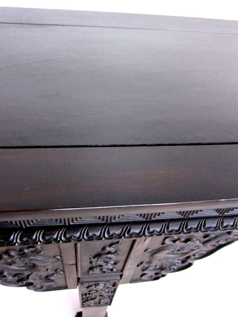 Large Chinese Zitan (Extinct Wood) Altar Table 2