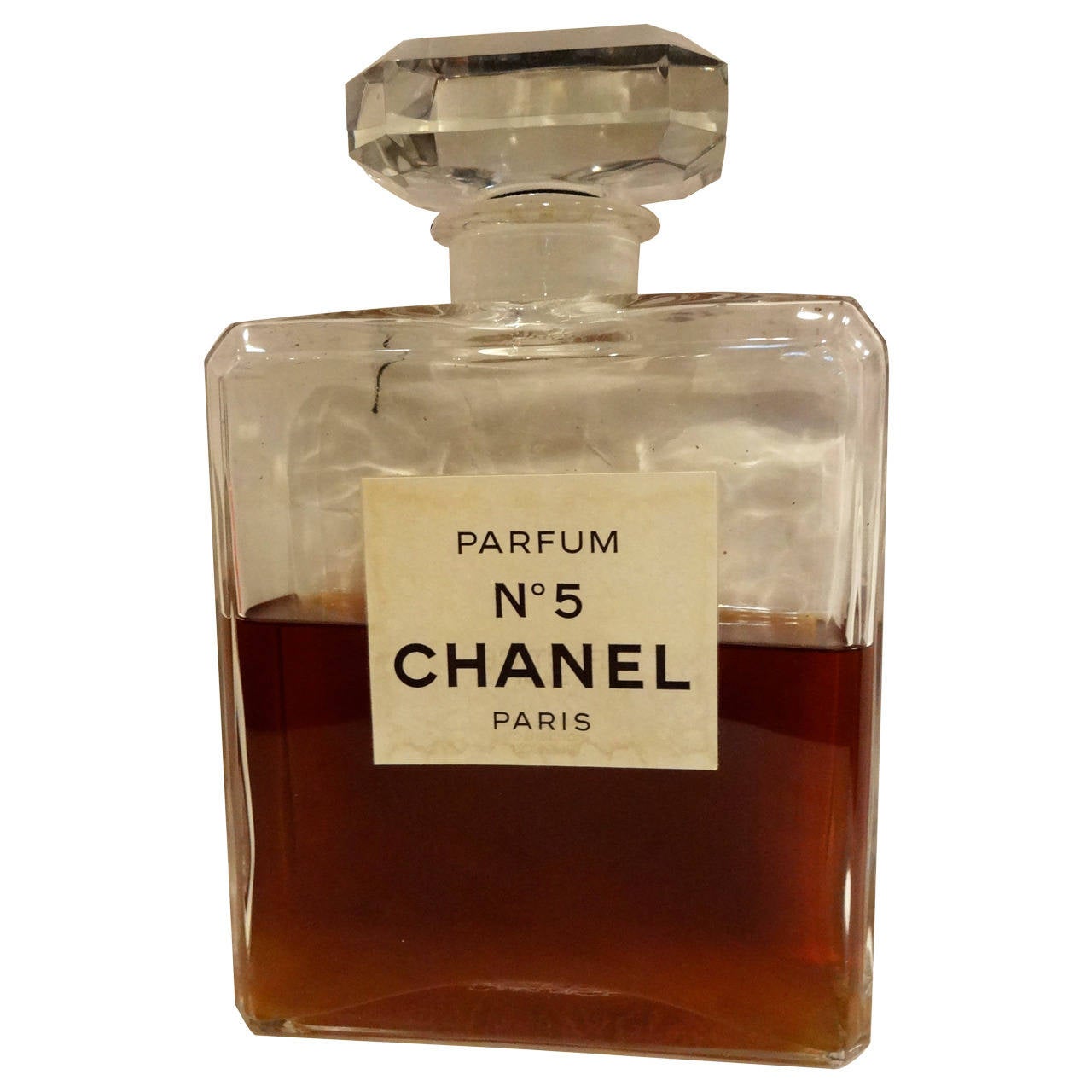 Vintage Chanel Perfume Bottle & Box 50's 60's, Chanel No. 5