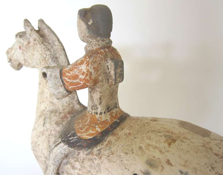 Han Dynasty Terracotta Horse & Rider 2