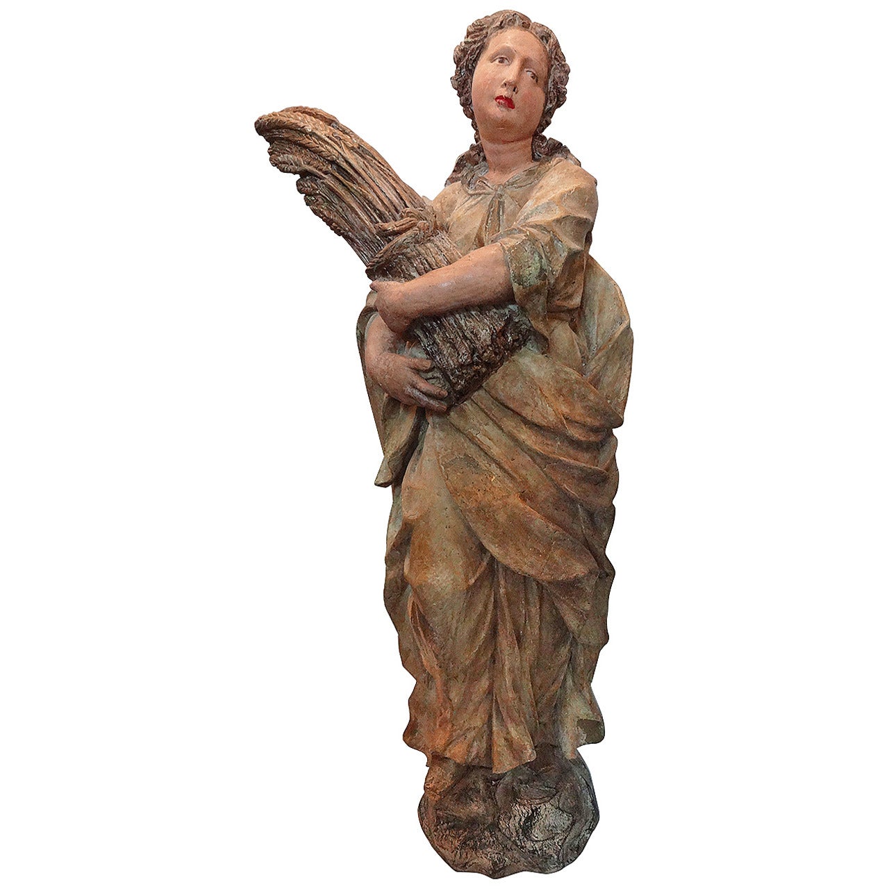 "Harvest Woman" Statue