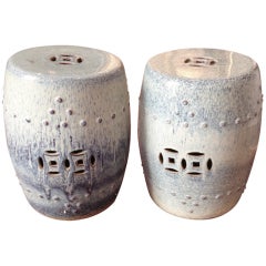 Pair of Garden Stools