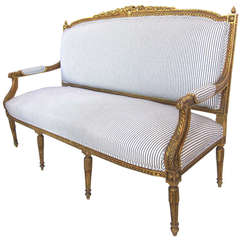 French Louis XVI Style Settee