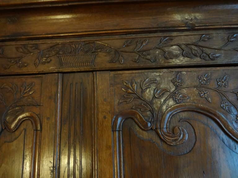 French Louis XV Armoire Fitted 2
