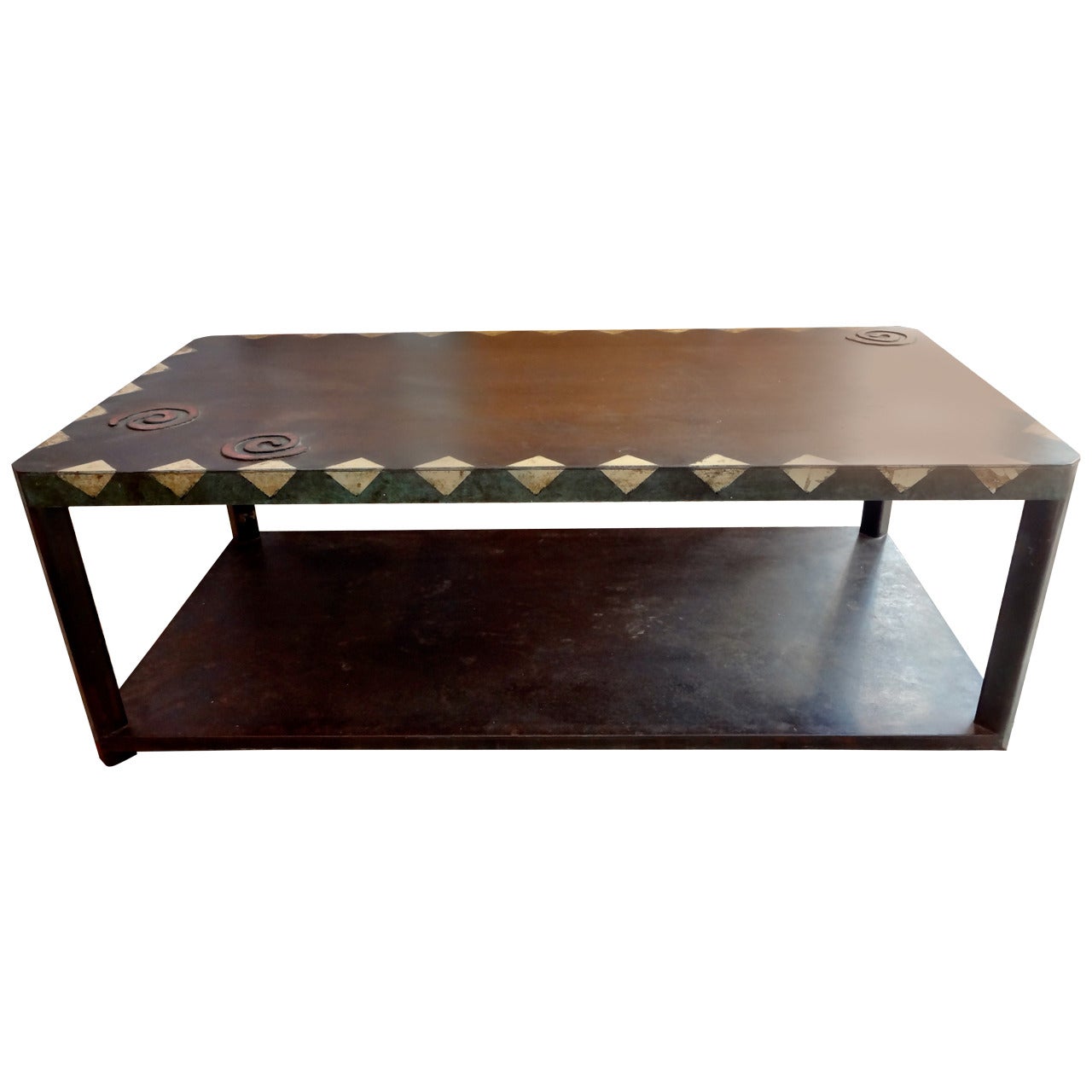 Large Bronze Coffee Table
