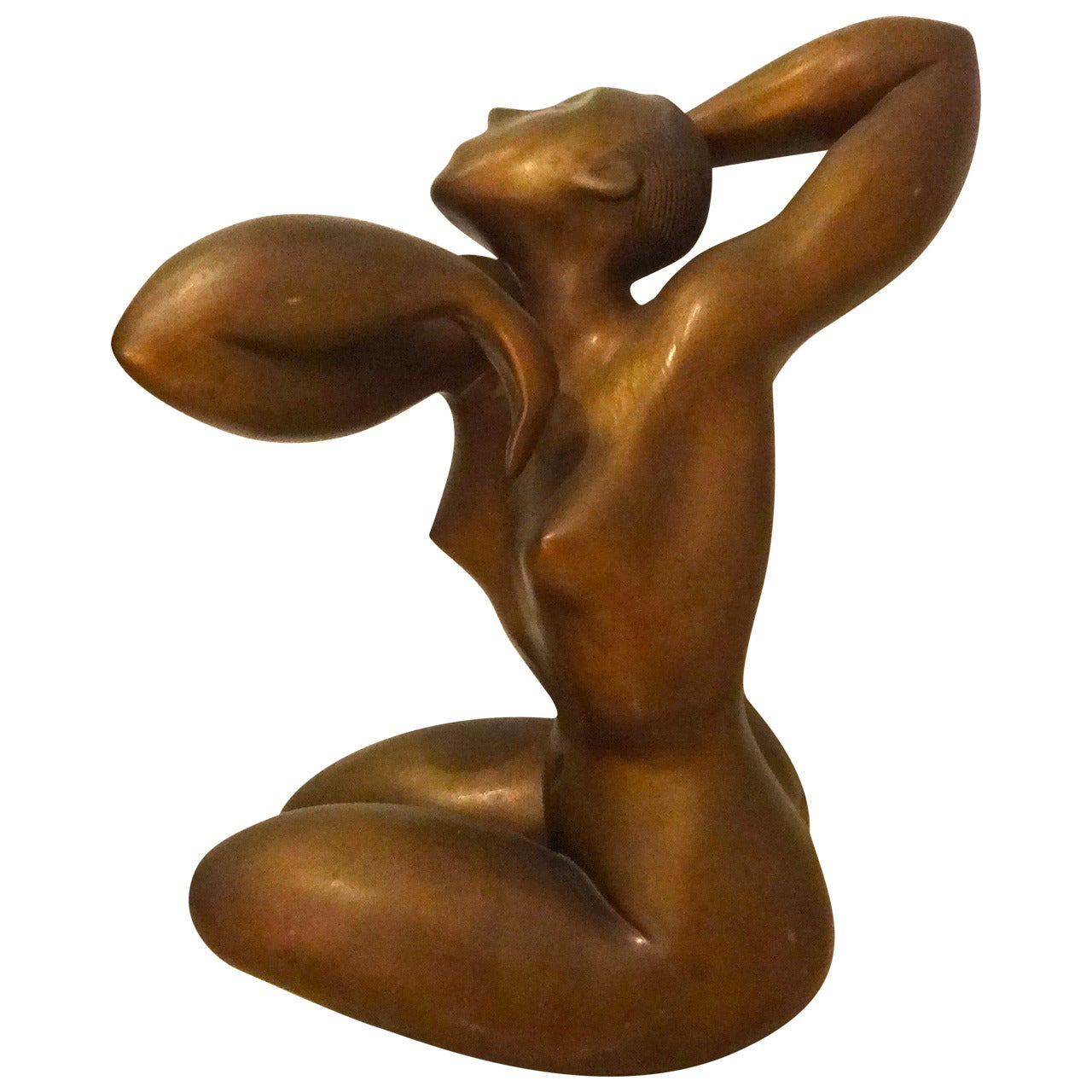 Bronze Nude Female Sculpture