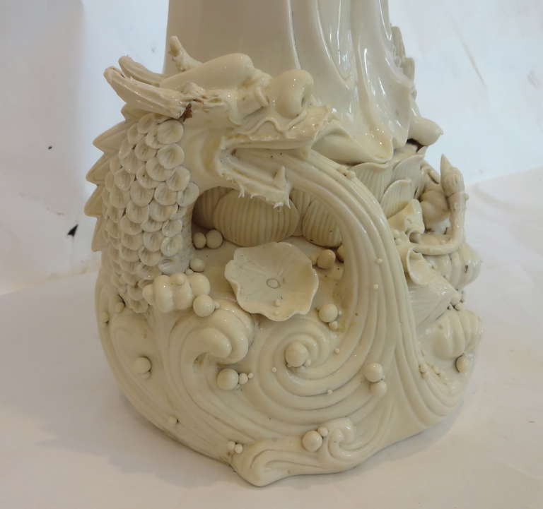 Porcelain Blanc de Chine Statue