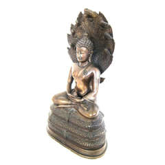 Bronze Seated Thai Buddha