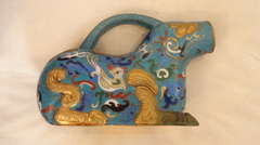 Chinese Cloisonné Pitcher