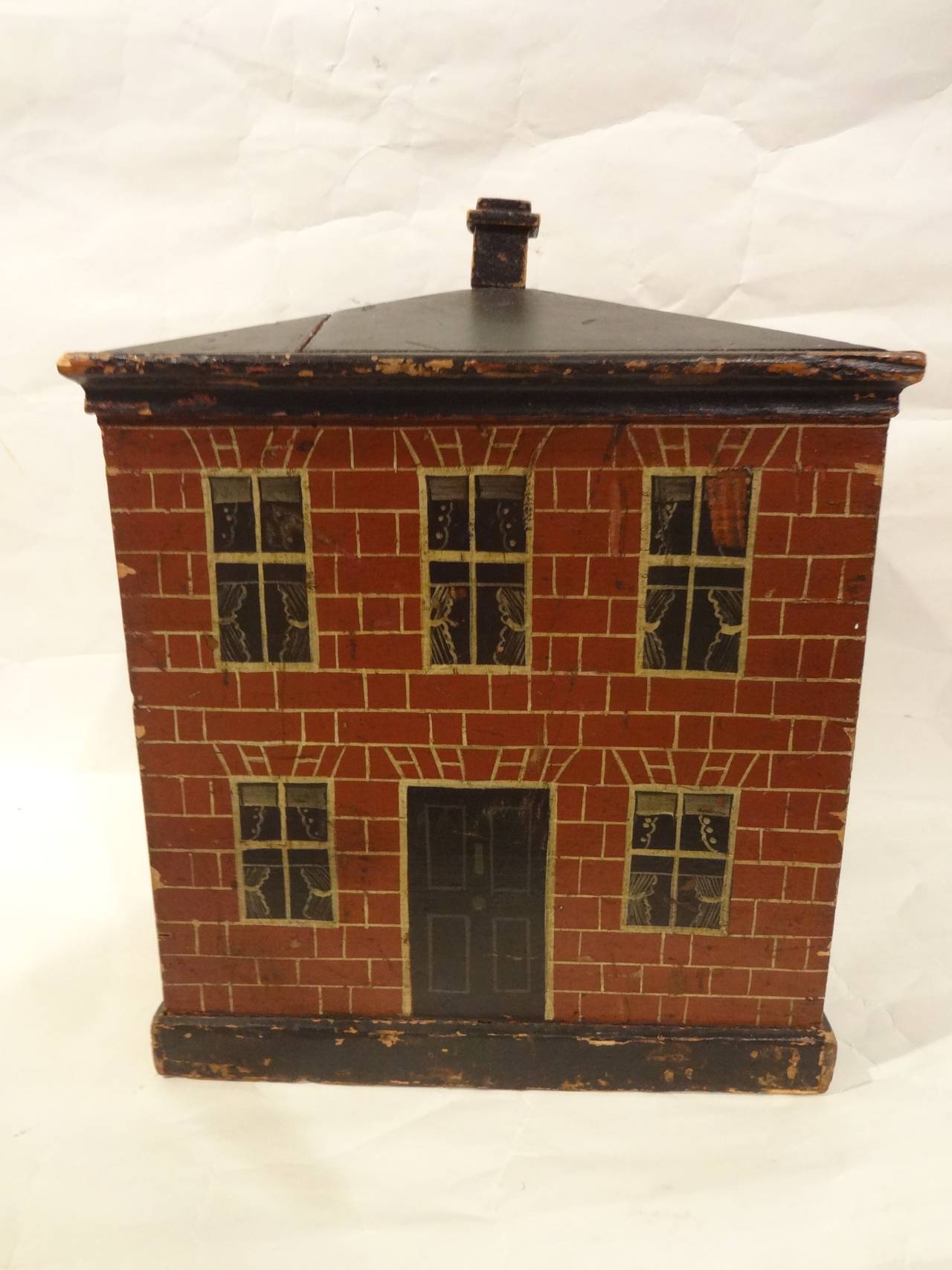 19th Century English Victorian Ballot Box