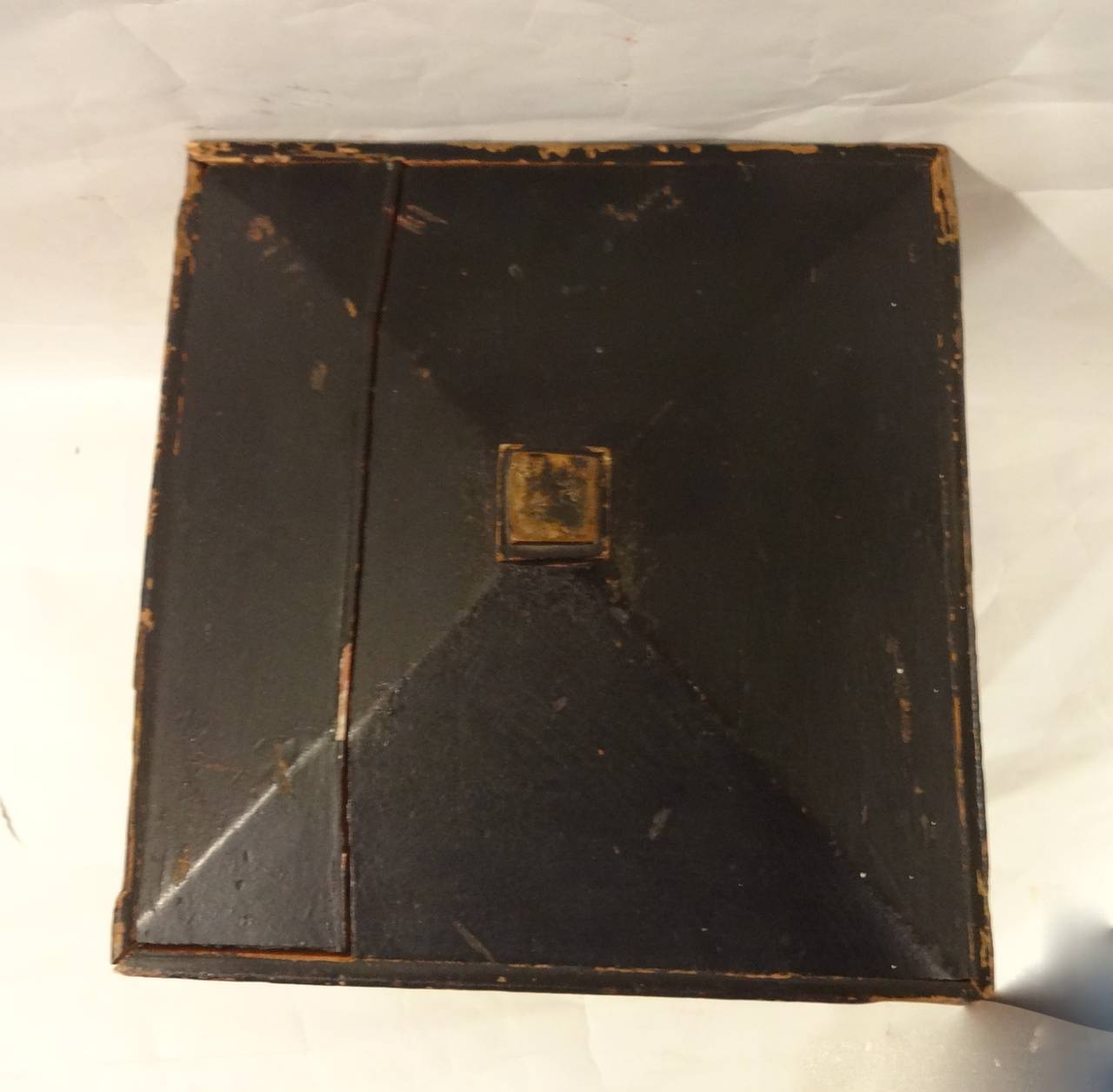 Wood English Victorian Ballot Box