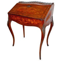 Louis XV French Rosewood Writing Desk