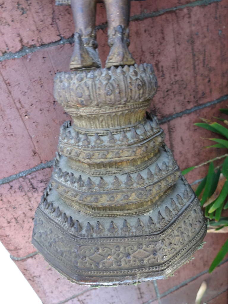 Thailand 13th-15th Century Standing Buddha 4