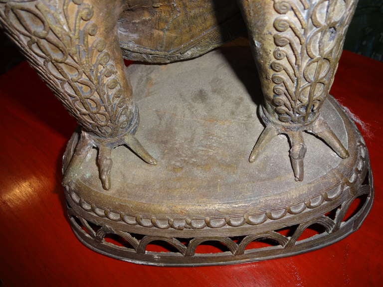 Bronze Owl Statue 2