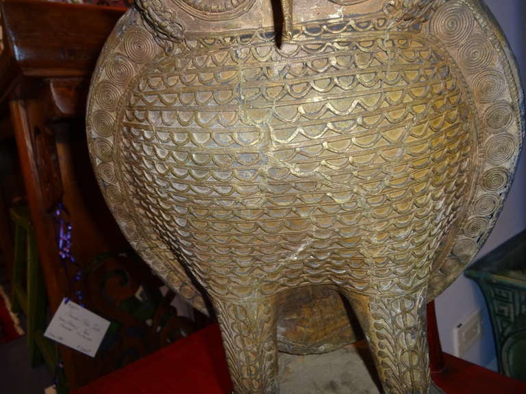 Bronze Owl Statue 3