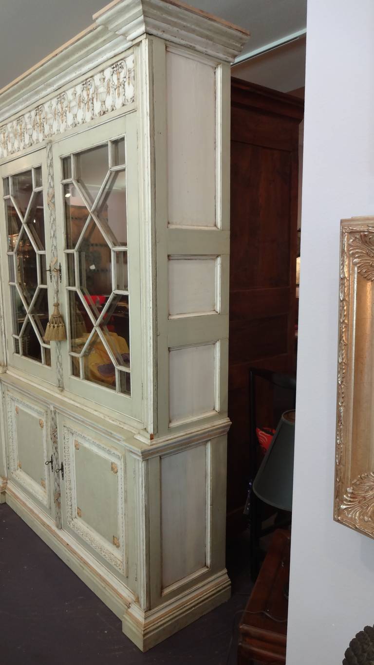 Italian Style Painted Cabinet