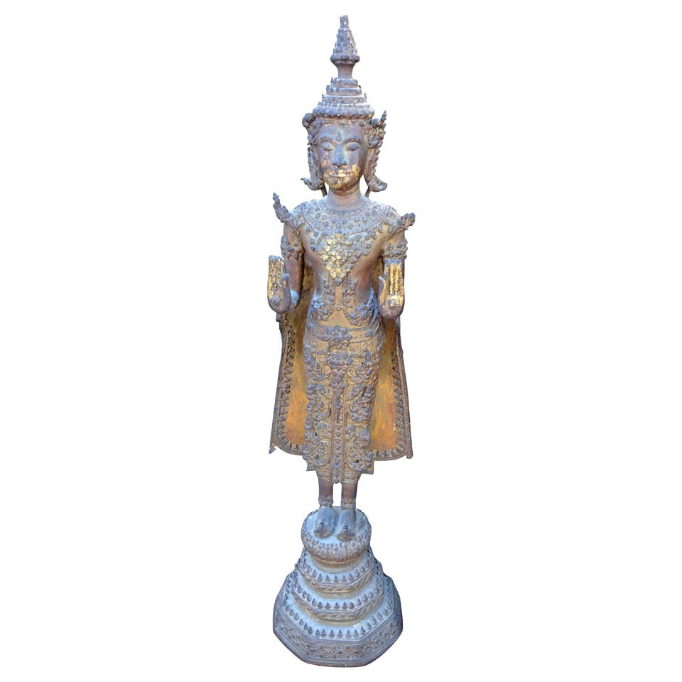 Thailand 13th-15th Century Standing Buddha