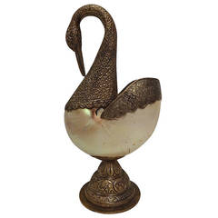 Nautilus Shell Cup Candleholder