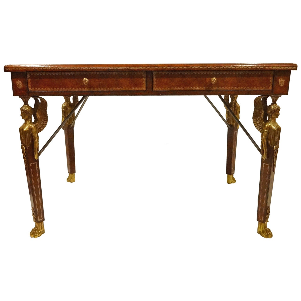 Maitland Smith French Empire Style Desk