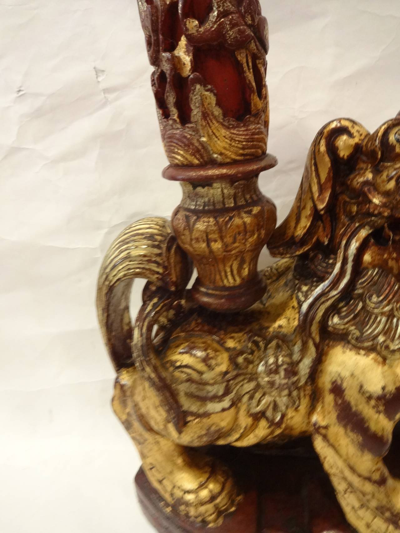 Chinese Candlestick In Excellent Condition In Sarasota, FL