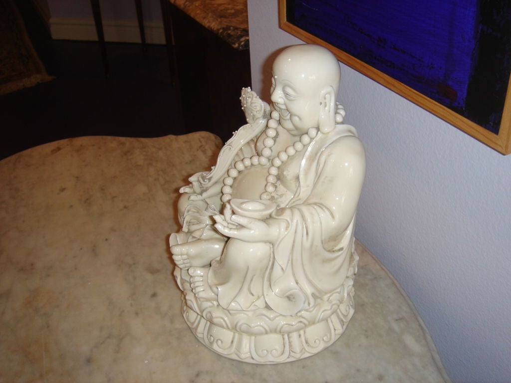 Chinese Blanc de chine Buddha 