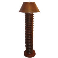 Antique Industrial Screw Floor Lamp