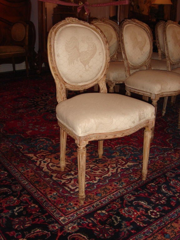 12 Louis XVI Dining Chairs  Romanov 1