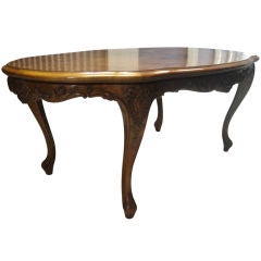 Antique Oval French Dining Table