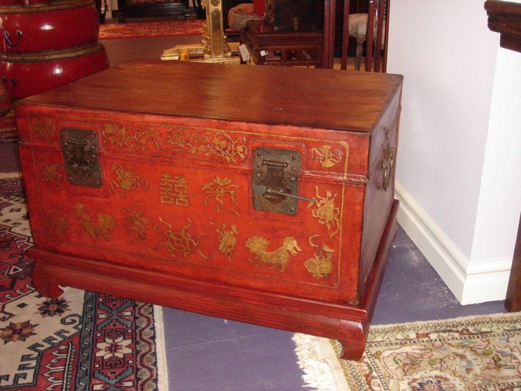 Chinese Coffee Table Trunk