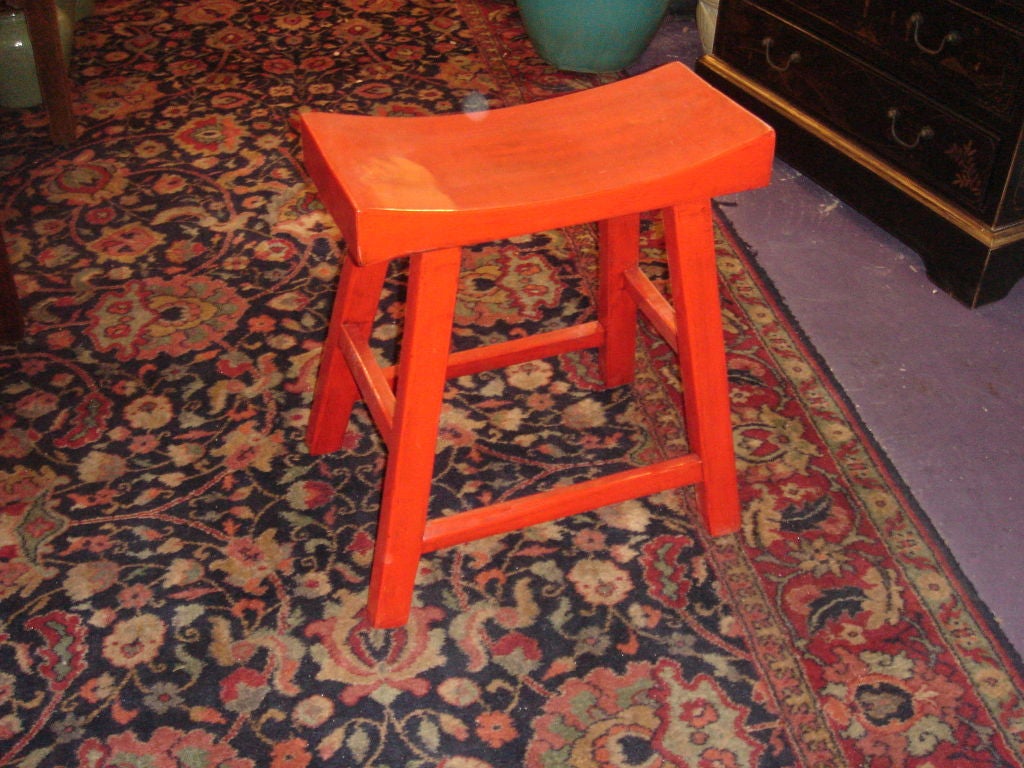 Pair of Chinese Stools