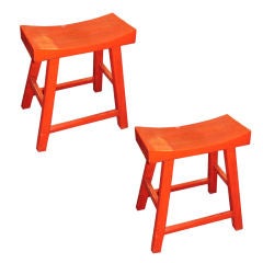Pair of Chinese Stools