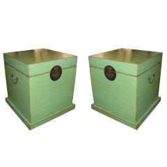 Pair of Side Table/Trunks