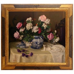 Peonies in Porcelain Gary David Hoffman