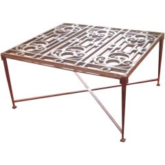 Hand Forged Iron Coffee Table