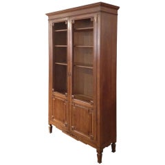 French Vitrine with Wire Front Doors
